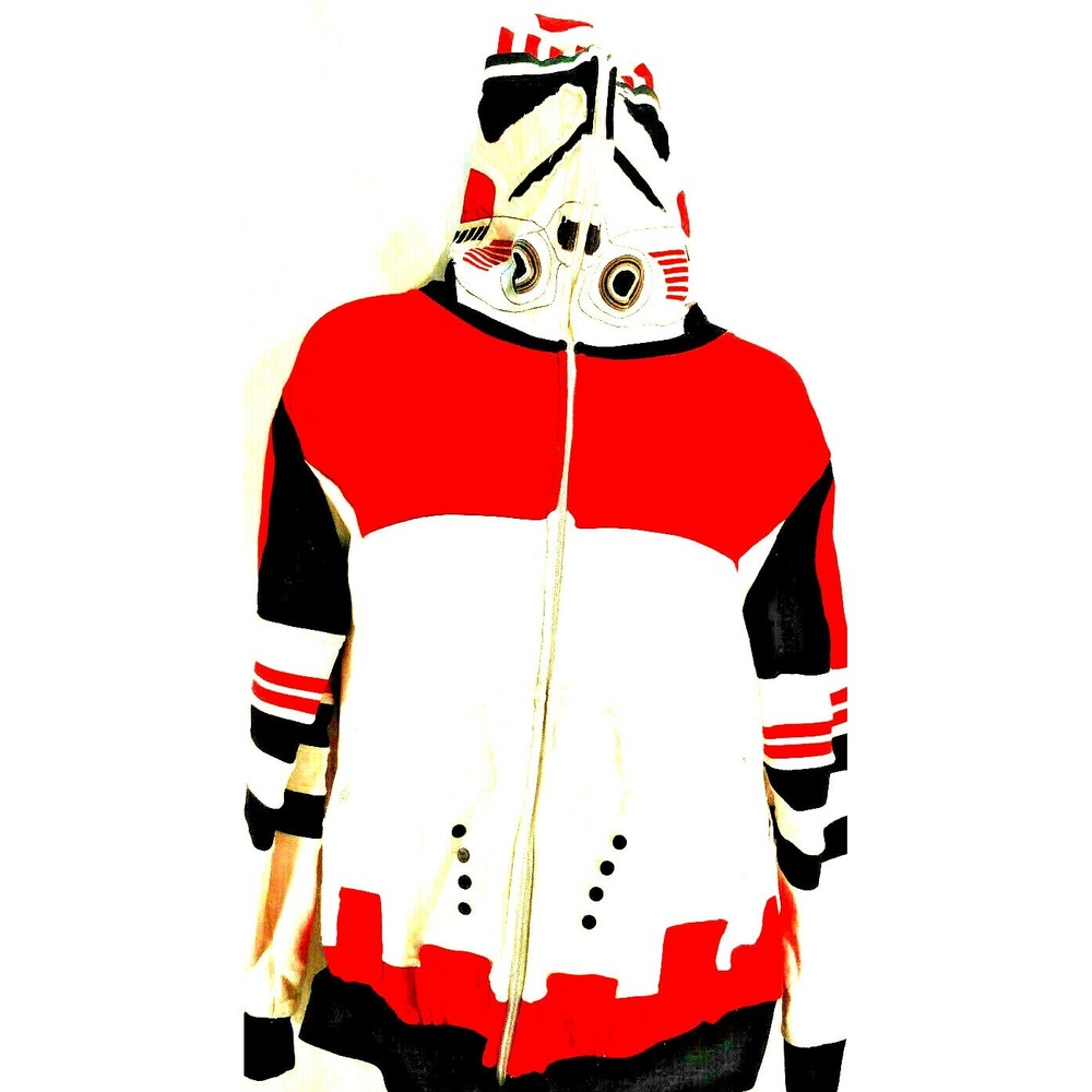 Star Wars Men's Size XL Red Stormtrooper Marc Ecko Special Ed Jacket Sweater